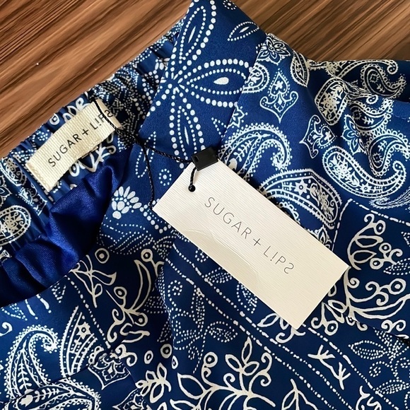 Nwt Sugar Lips Boho Culottes Pants Size XS - Picture 4 of 8